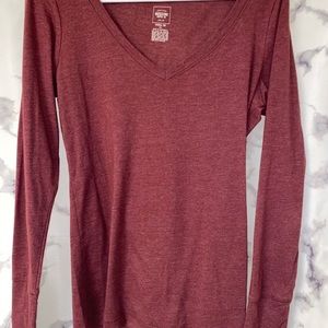 Casual Red Tee